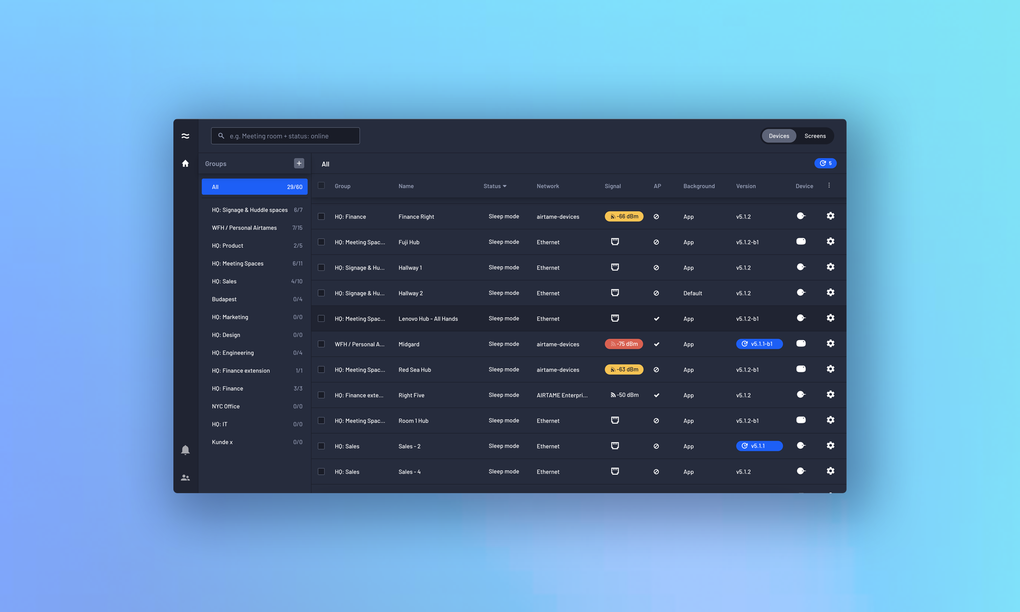 Screenshot of a platform I designed.